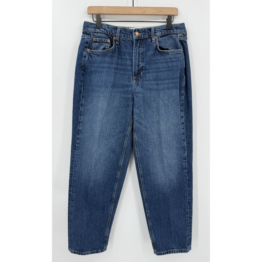 Boden Dark Blue Straight-Leg Jeans